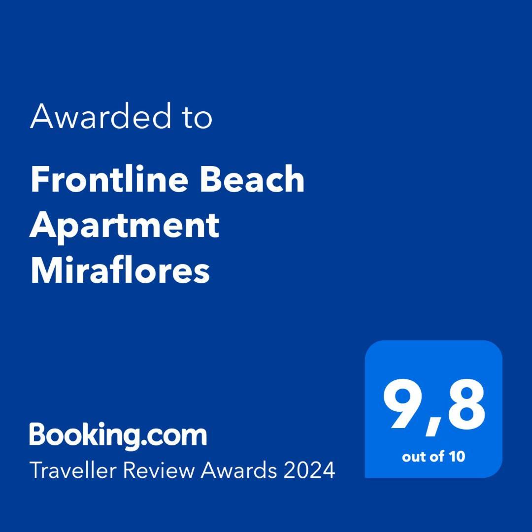 Frontline Beach Apartment Miraflores Sitio de Calahonda Ngoại thất bức ảnh